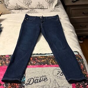 GAP Women's Dark Blue Skinny Jeans